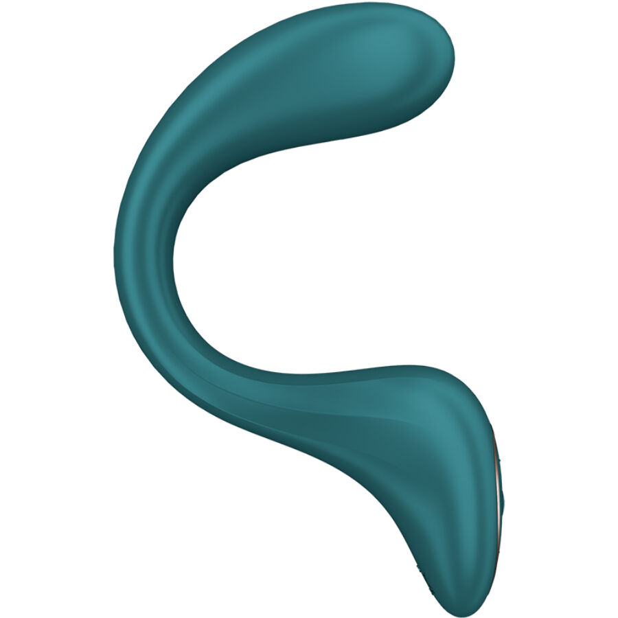 SATISFYER - G PER FODDES 2 VIBRATORE CONIGLIO VERDE BOTTIGLIA