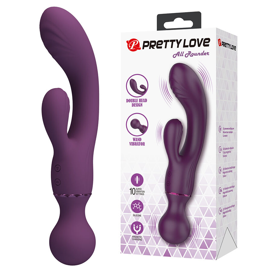 PRETTY LOVE - VIBRATORE PUNTO G VIOLA TUTTOFARE