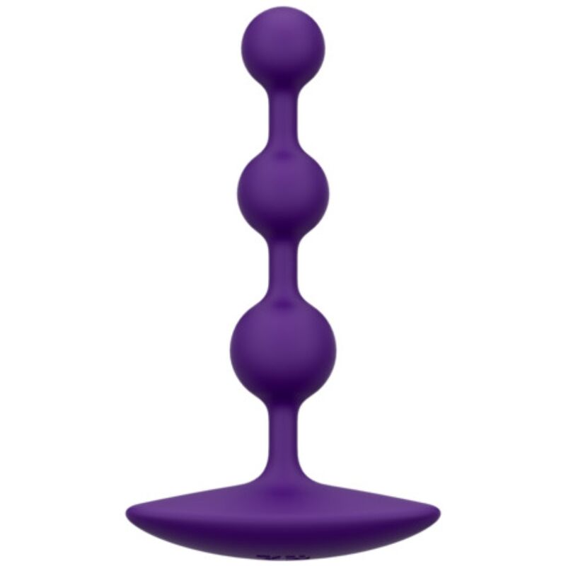 ROMP - AMP PERLE ANALALI IN SILICONE FLESSIBILE VIOLA 12,5 CM VIOLA