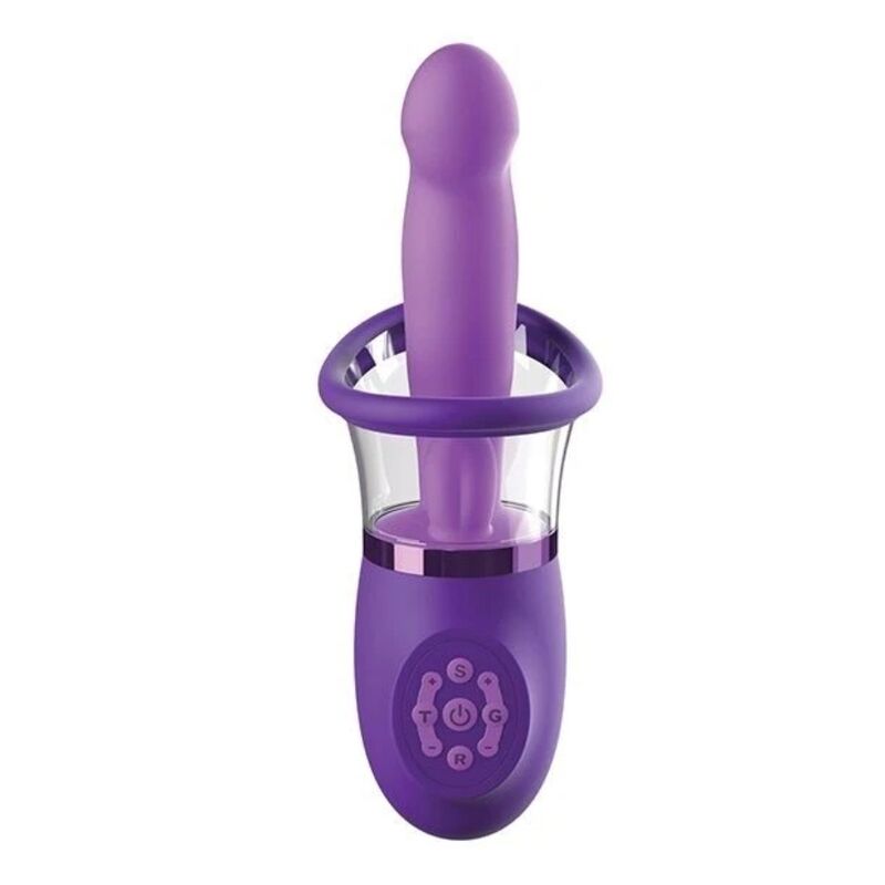 FANTASY FOR HER - VIBRATORE A CONIGLIO ULTIMATE PLEASURE PRO PLUS VIOLA 20,3 CM