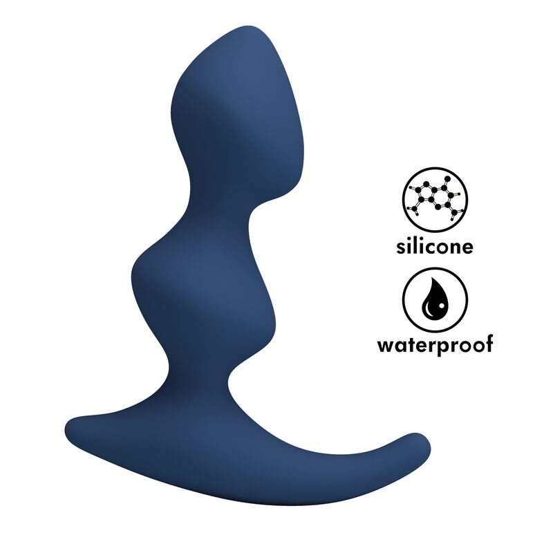 MR PLAY - PLUG ANALE ERGONOMICO BLU