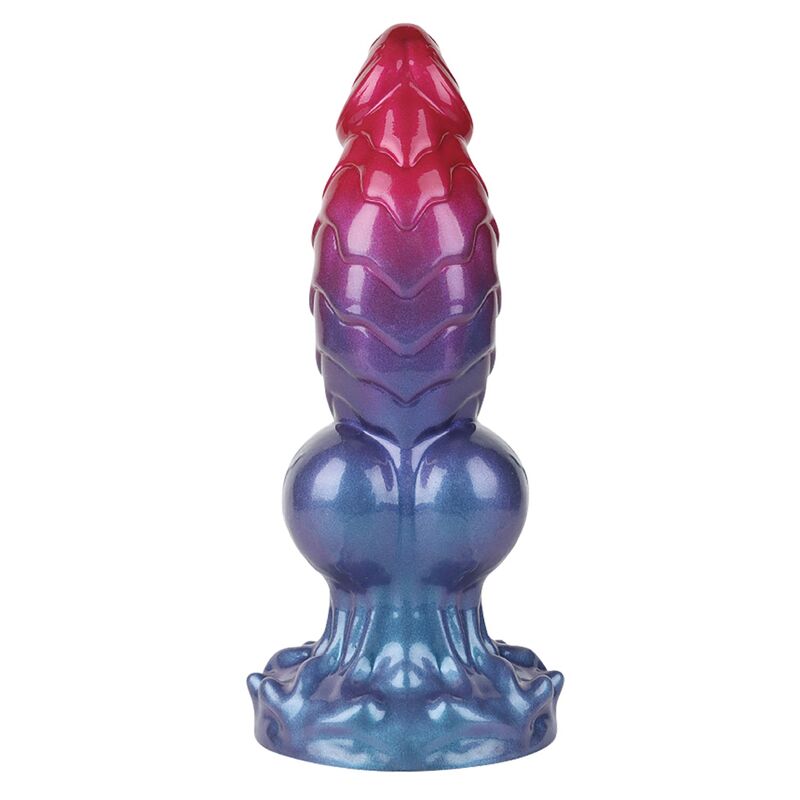 POWER MONSTERS - ELDRITCH SENTINEL DILDO IN SILICONE BICOLORE FANTASY 24 CM Ø 5 CM