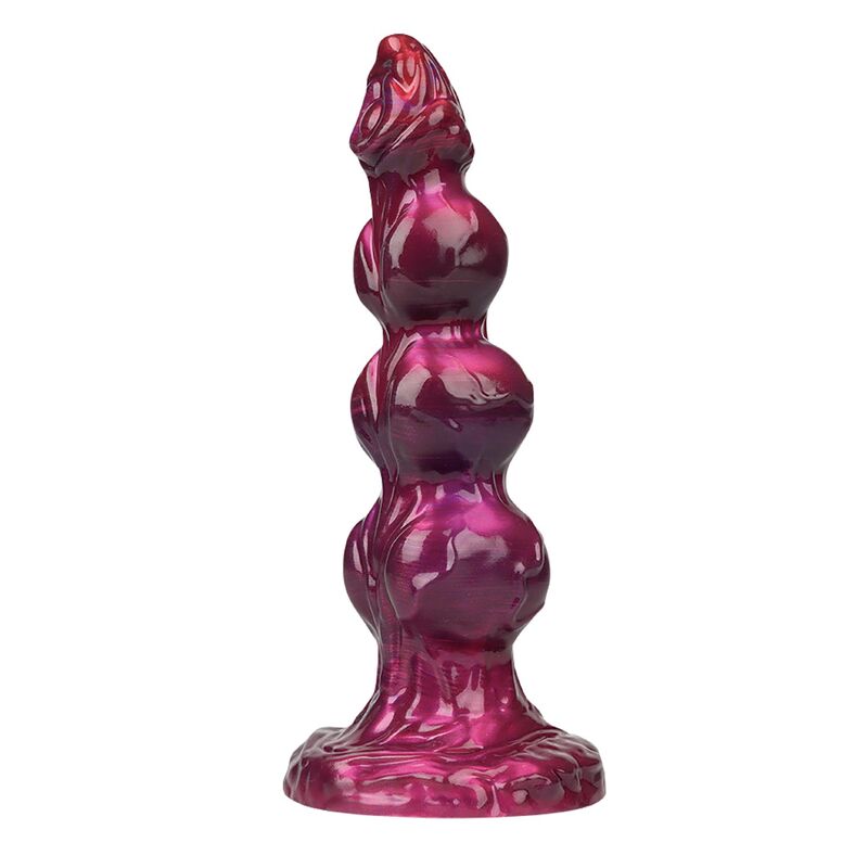 POWER MONSTERS - PRIMAL BEASTLORD DILDO IN SILICONE ROSA TRASLUCIDO FANTASY 26 CM Ø 5 CM