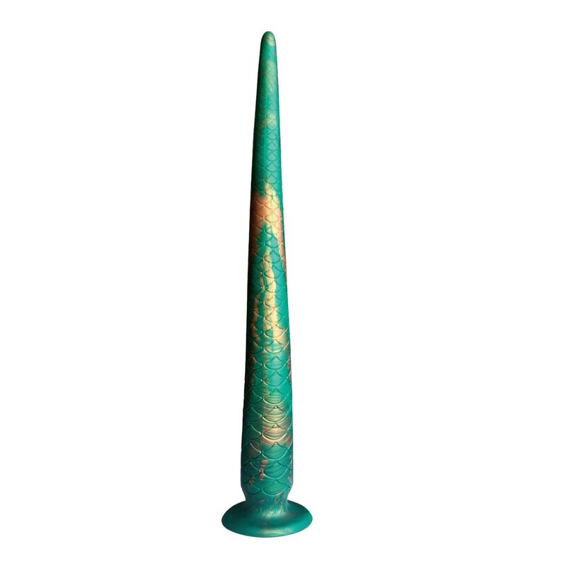 POWER MONSTERS - WILDWYRM TAIL BICOLORE FANTASY DILDO IN SILICONE 47 CM Ø 4 CM