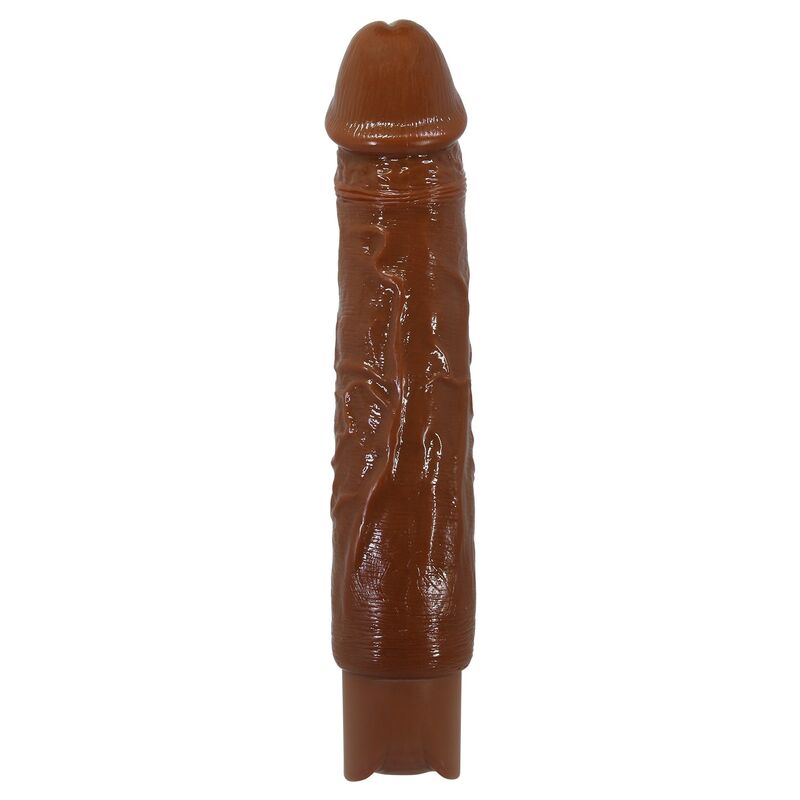 PRETTY LOVE - VIBRATORE REALISTICO DUKE 23,5 CM Ø 4,8 CM MARRONE