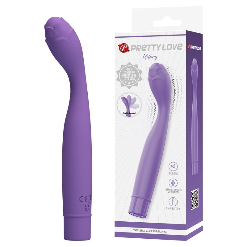 PRETTY LOVE - VIBRATORE FLESSIBILE PER IL PUNTO G HENRY VIOLA