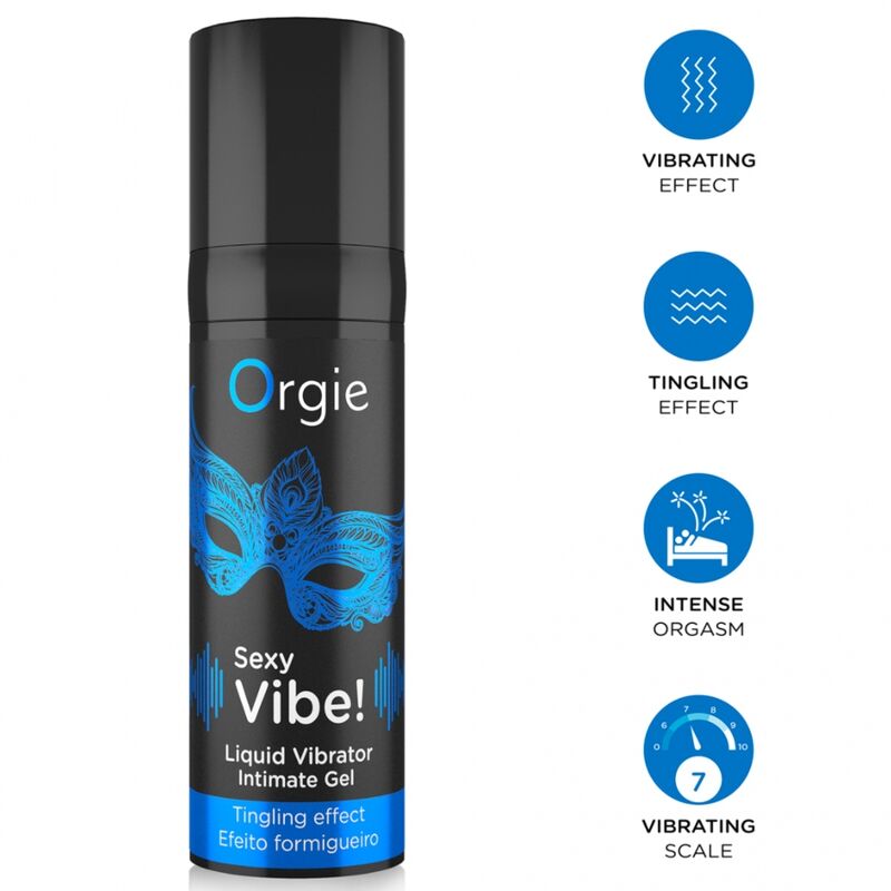 ORGIE - VIBRAZIONI SEXY! VIBRATORE LIQUIDO 15 ML