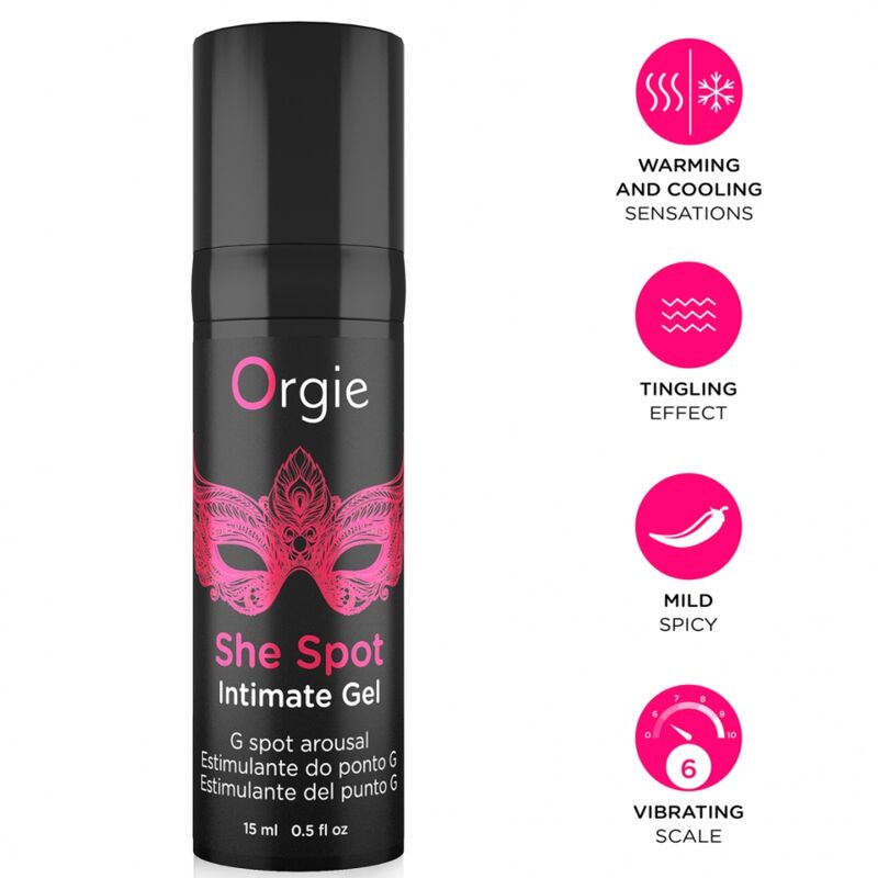 ORGIE - SHE SPOT G-SPOT GEL INTIMO ECCITANTE 15 ML