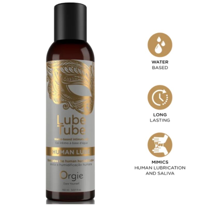 ORGIE - TUBO LUBRIFICANTE UMANO GEL INTIMO A BASE DE ACQUA 150 ML