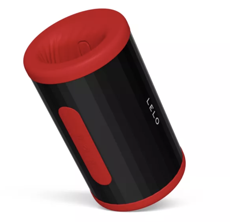 LELO - F2S DOPPIO STIMOLATORE SONICO MASCHILE CON DOPPIA STIMOLAZIONE SONICA ROSSO