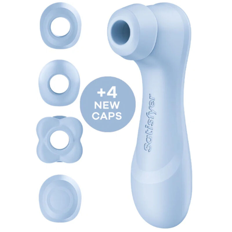 SATISFYER - PRO 2ª GENERAZIONE 4ª STIMOLATORE CLITORIDEO SERENE BLUE