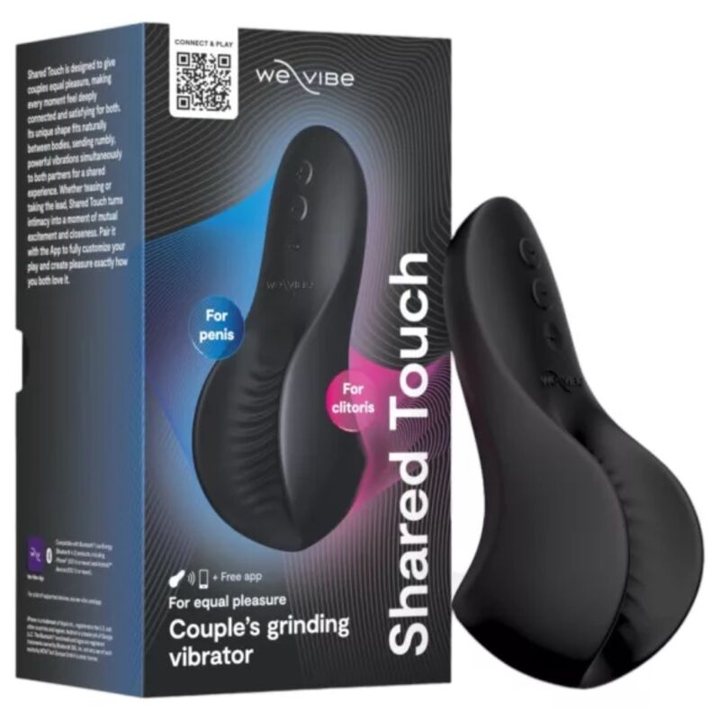WE-VIBE - VIBRATORE PER COPPIE A DOPPIA FACCIA CONDIVISA, NERO