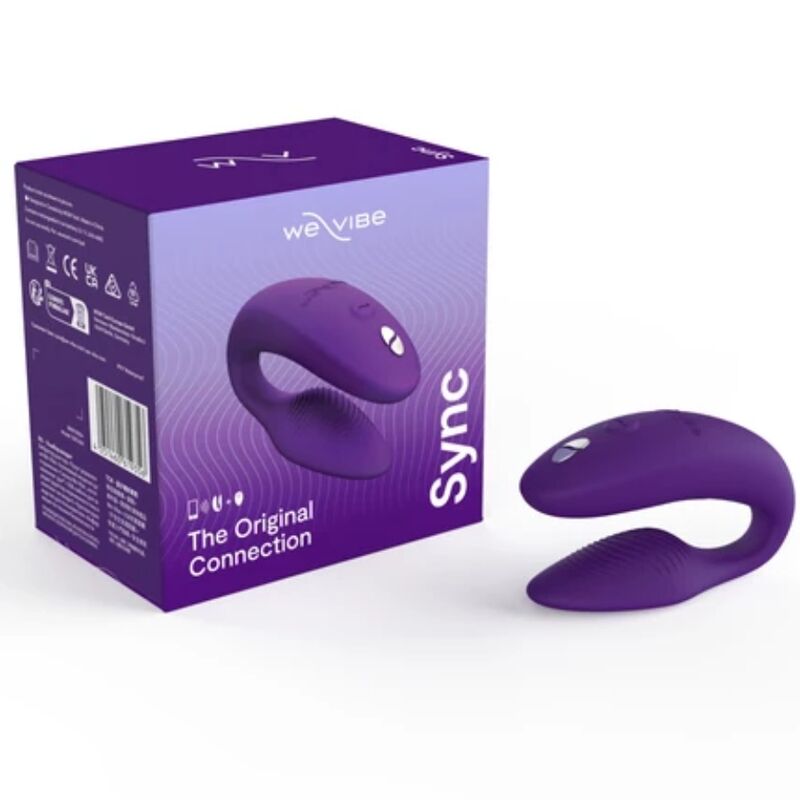 WE-VIBE - VIBRATORE PER COPPIE REGOLABILE SYNC 2 VIOLA