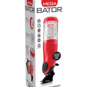 EXTREME TOYZ - PDX MEGA BATOR USB MASTURBATORE MASCHIO BOCCA ROSSO